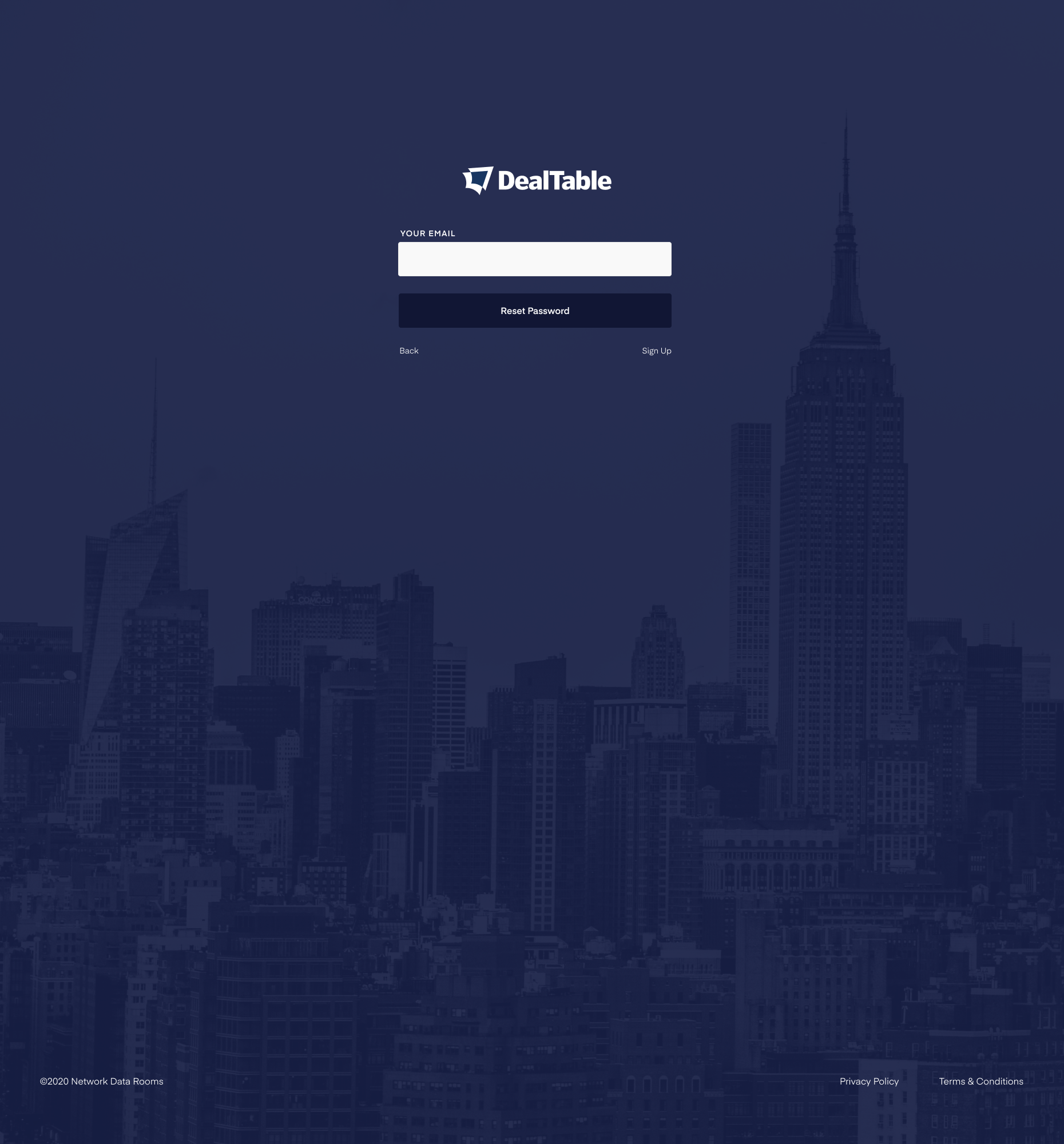 Password Reset