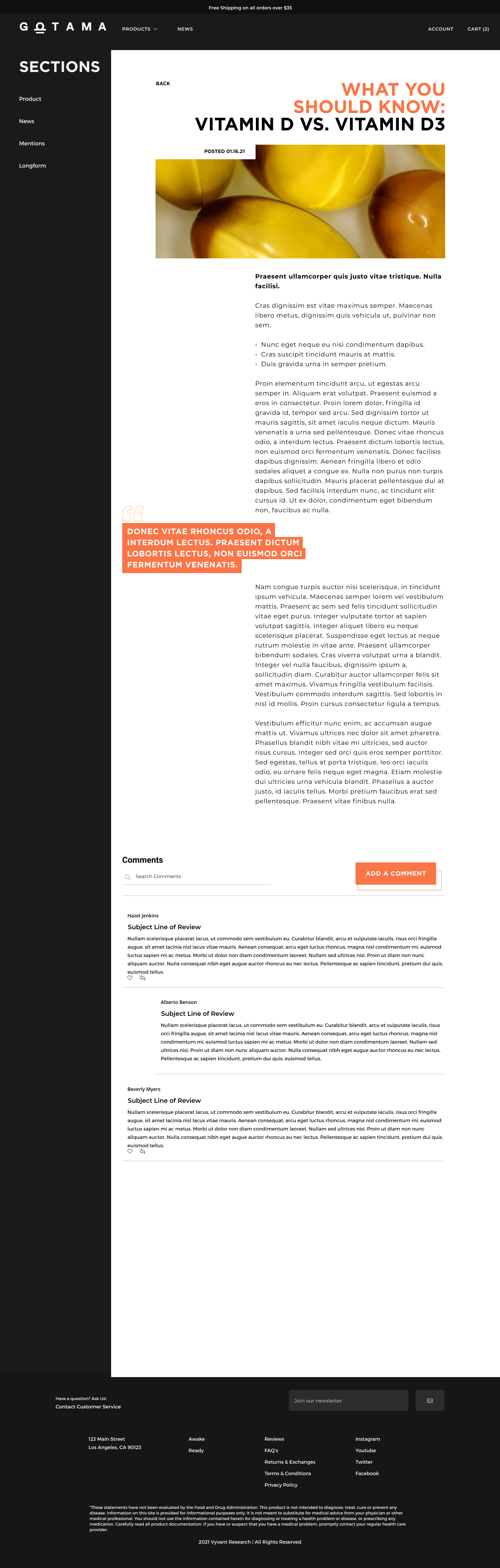 blog details
